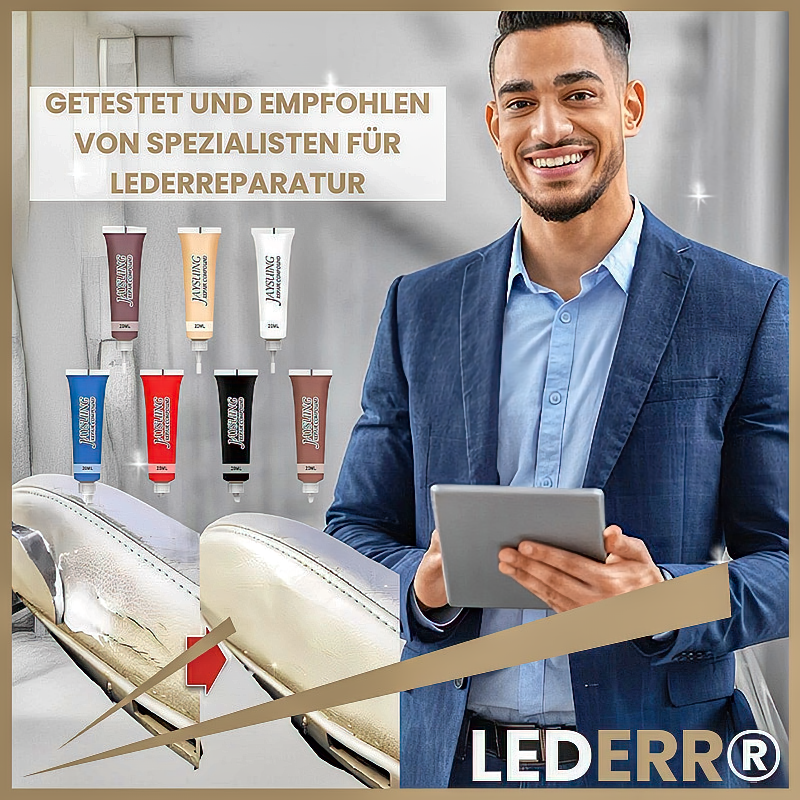 LEDERR®: Restaurieren Sie Ihr Leder in 10 Minuten - Schnelles und effektives Reparaturgel - Spargarantie